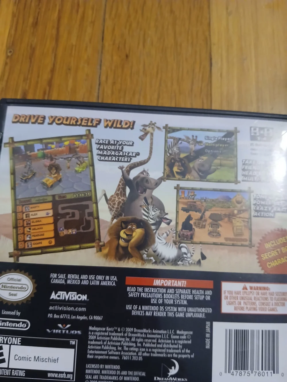 Lego Battles Ninjago Nintendo DS Game - Red